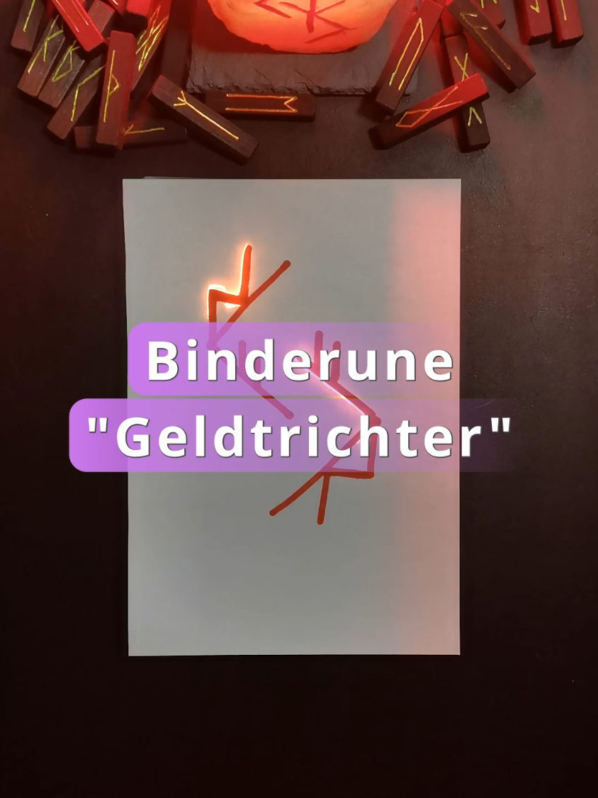 A post by @greater_magic on TikTok caption: Binderune Geldtrichter von Cantas #runenmagie #runen #geldzauber #geldmanifestieren #binderunen #binderune 