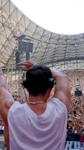A post by @johnsummit on TikTok caption: crowd control in france