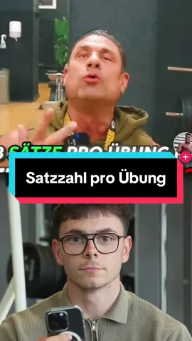 A post by @muellermario on TikTok caption: Wieviele Sätze pro Muskel pro Übung?🤔 #fitness #gym #workout #training 