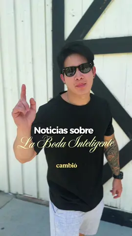 A post by @chinoylatina on TikTok caption: Actualización de La Boda Inteligente 😍🤗❤️ preparense para mucho contenido de Bodas 
