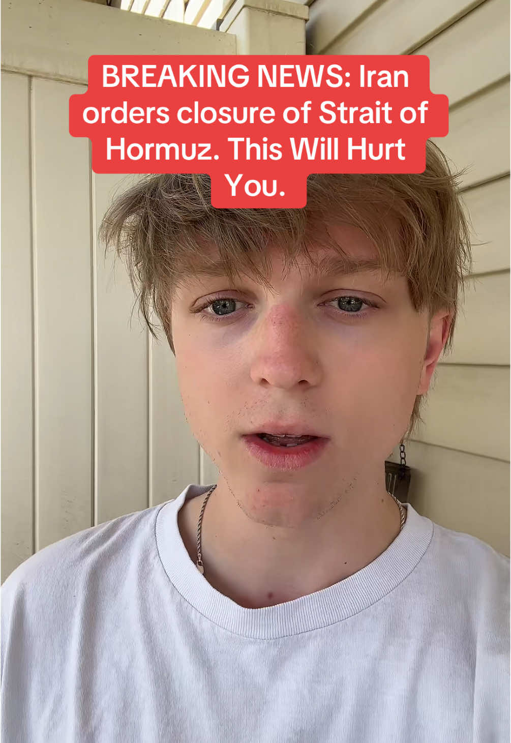 A post by @itsdeaann on TikTok caption: Bad News, This will have detrimental effects on the Global Economy.