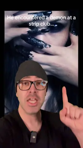 A post by @realwillgardner on TikTok caption: He encountered a demon at a strip club…#creepy #scary #fyp #fypシ #scarystories #demon #scarytiktoks #hell #ghost 