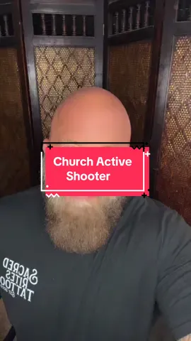 A post by @purepower34 on TikTok caption: Active shooter at a church in Michigan. Shooter down. 