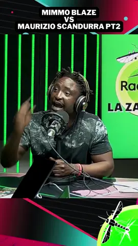 A post by @lazanzaraofficial on TikTok caption: A La Zanzara, Mimmo Blaze vs Scandurra PT2 #cruciani #radio24 #lazanzara