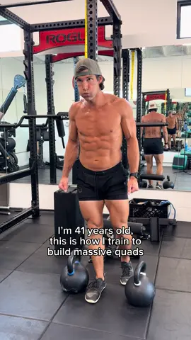 A post by @asgooch on TikTok caption: They say leg strength is proportional to longevity, so every day is leg day. These are my top overall leg builders. Link in profile to try to App or Programs and start building massive quads. ✅  #kettlebell #legday #squats #lunges #everydayislegday #legdayeveryday #legdayworkout 