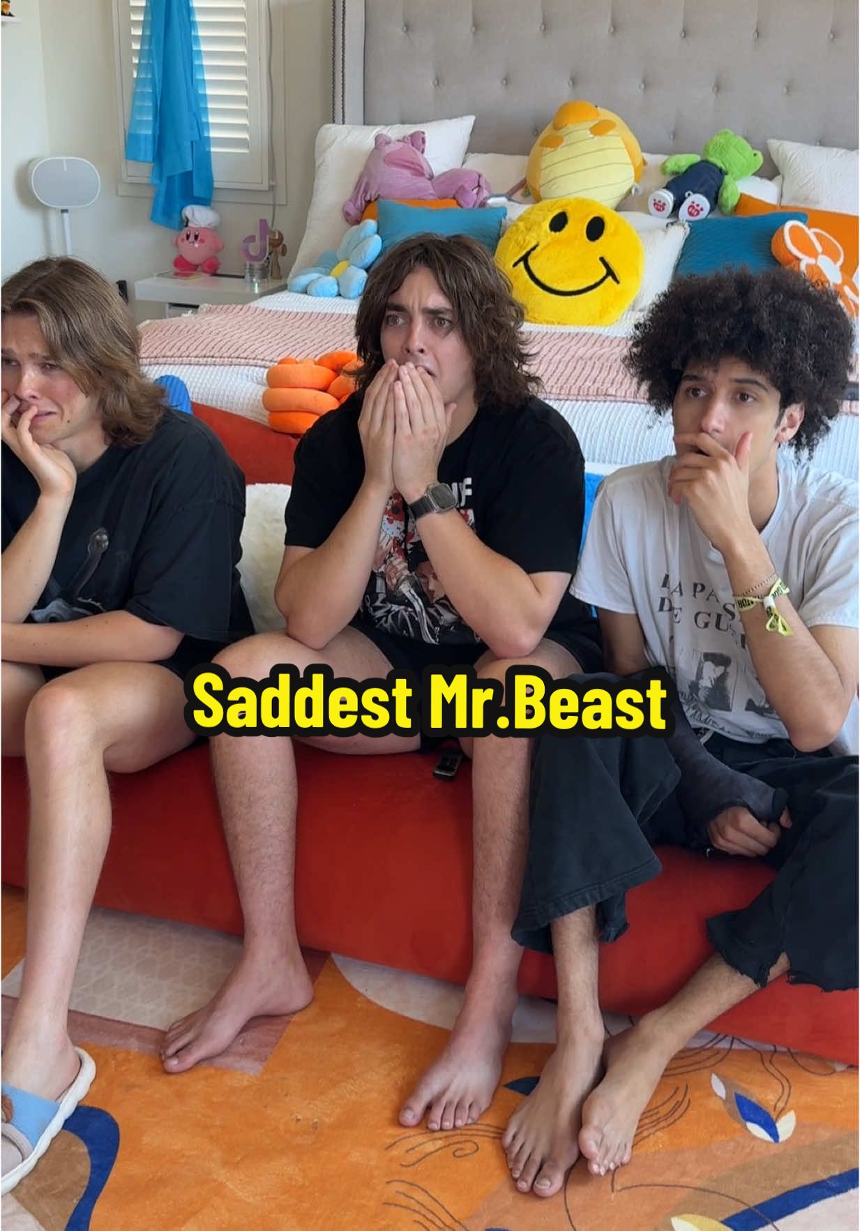A post by @theanimemen on TikTok caption: Saddest video man. #mrbeast 