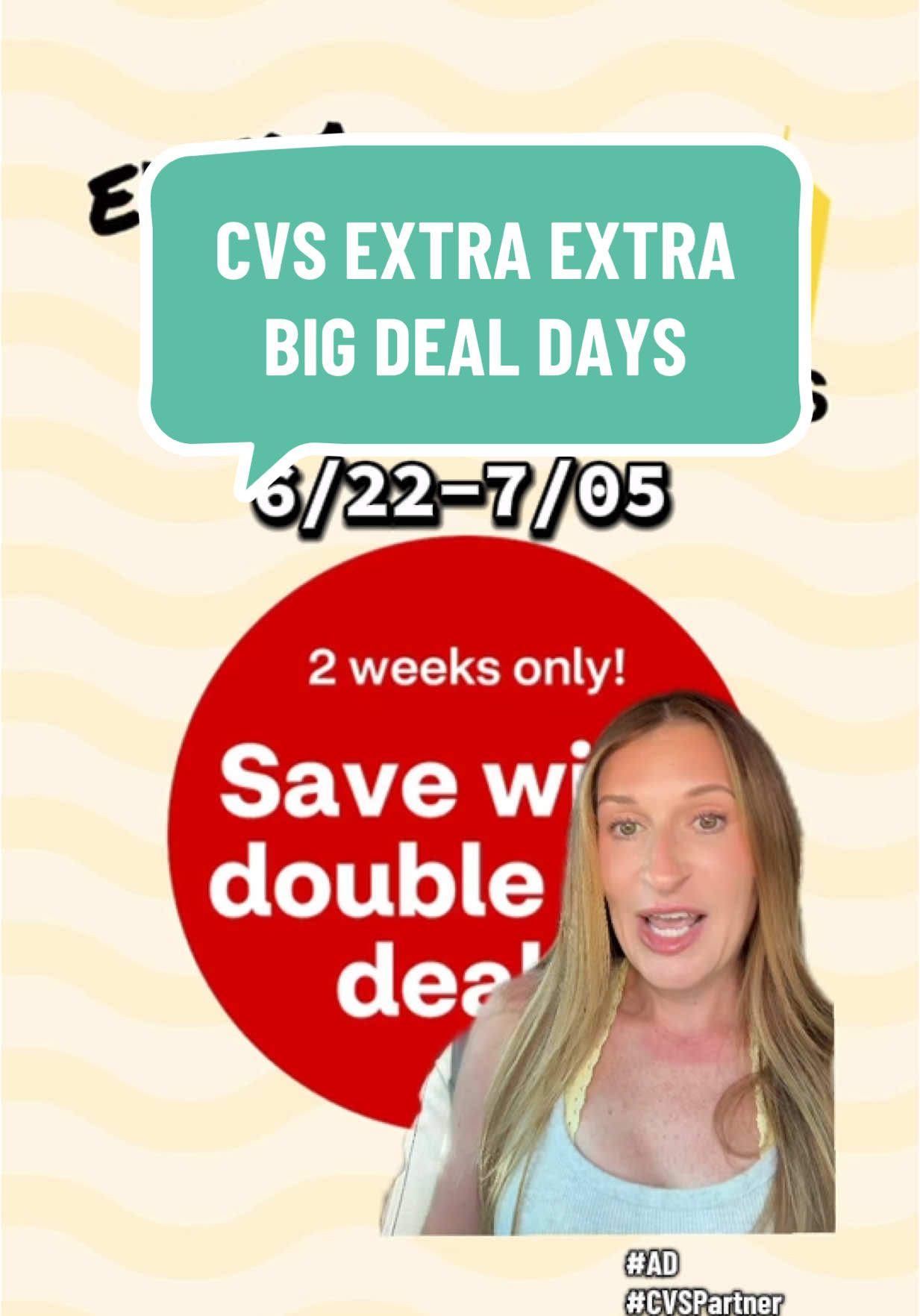 A post by @savingwithshayna on TikTok caption: EXTRA EXTRA BIG DEAL DAYS ARE BACK ST @CVS Pharmacy !!! #CVSPartner #ad #SavewithCVS  So use my 🔗 in bio to get your hands on some of these hot deals!! & make sure to use your ExtraCare card at checkout to unlock even more savings!!  #couponingatcvs #cvscouponing #cvscouponingthisweek #cvsdeals #cvsdigitalcouponing #cvsbreakdown #cvsbeginnerdeals #cvsbeginnercouponer #cvsbeautyhaul #cvsnewbiecouponing #cvsfinds #cvsclearance #dealfinder #savingmoney #savingwithshayna #budgeting #howtocoupon #howtocouponatcvs 