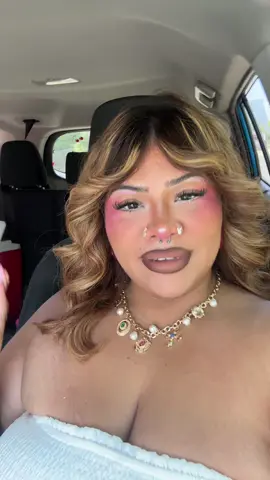 A post by @virgotati on TikTok caption: Blush blindness at its finest 