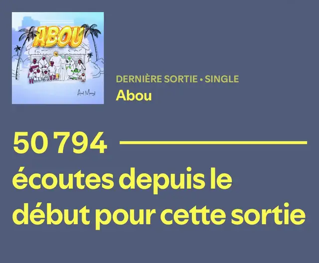 A post by @axelmerryl on TikTok caption: En 3 semaines 🔥 sur Spotify seul ❤️
