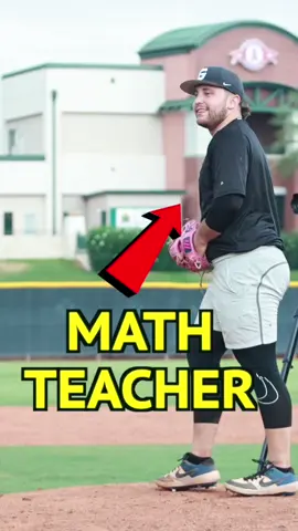 A post by @kingofjuco on TikTok caption: Nastiest math teacher in the country… #baseball #challenge #math #fypシ゚viral 