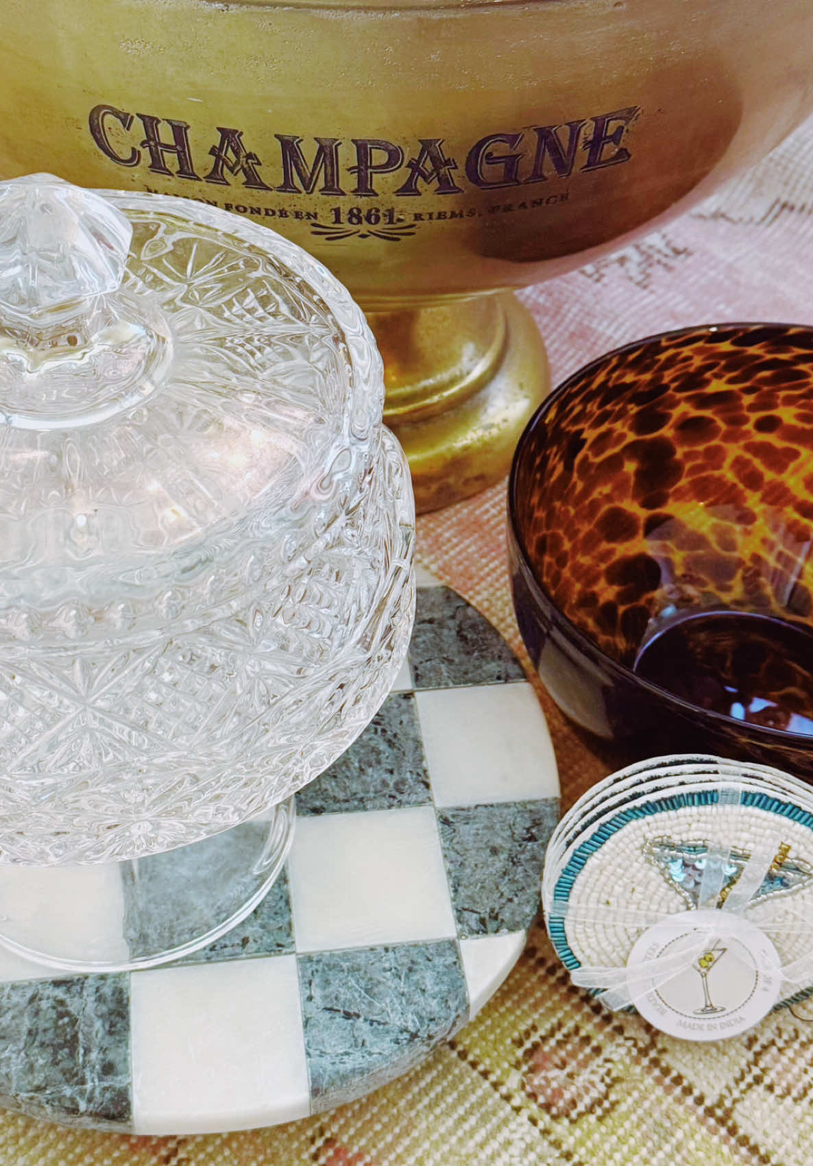 A post by @feltsmallie on TikTok caption: gonna need to take a break 🙃 #haul #shopping #antique #haultok 