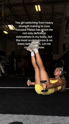 A post by @maiahenryfit on TikTok caption: Start team define 🔗 in bio! #FullBodyWorkout #PilatesForWomen #DumbbellWorkout #StrongGirls #PilatesStrength #HomeWorkoutForHer #TotalBodyBurn #FitWithPilates #GirlsWhoLift #TonedAndStrong #PilatesWithWeights #WomenWhoWorkout #FullBodySculpt #LowImpactWorkout #EmpoweredThroughFitness #CoreAndStrength #PilatesFlow #DumbbellPilates #StrongNotSkinny #FunctionalFitnessForHer