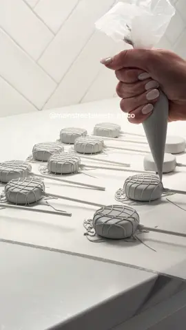 A post by @mainstreetsweets_frisco on TikTok caption: 🪩 #cakepops #cakepopprep #cakepopdough #fyp #foryou 