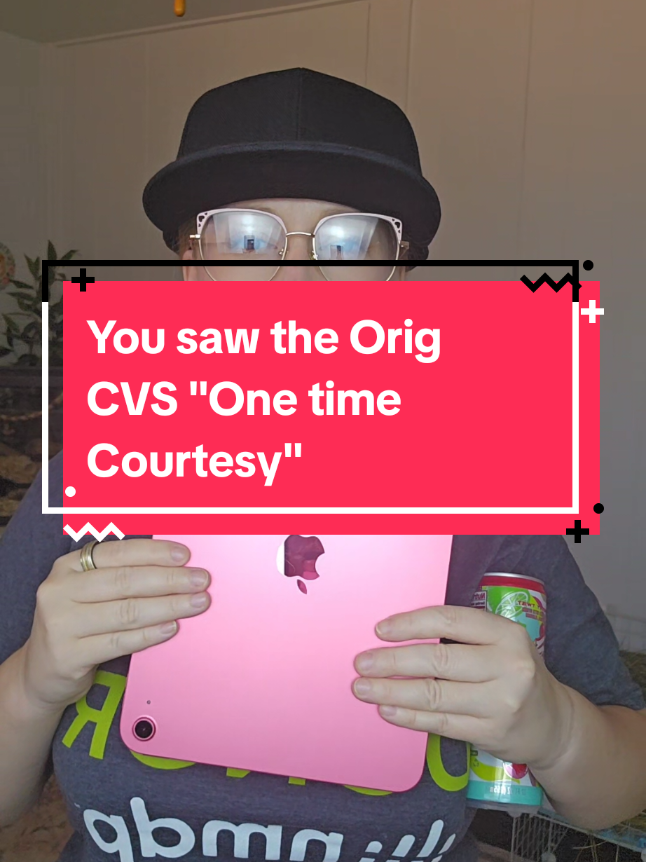 A post by @taylor_saurasrex on TikTok caption: You saw the Orig CVS "One time Courtesy" #pov #retail #skit #fyp #customersbelike #cashier #customerservice #karens 