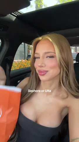 A post by @xoxodoseofjos on TikTok caption: 2 types of girls in the world 💄 which one are you! #makeup #makeupshopping #girlygirl 