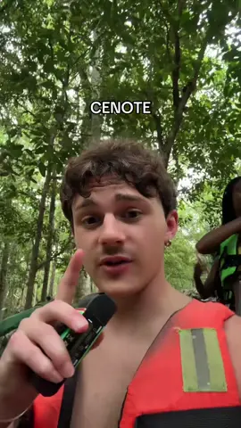 A post by @imchrismangos on TikTok caption: Cenote #mexico #tulum 