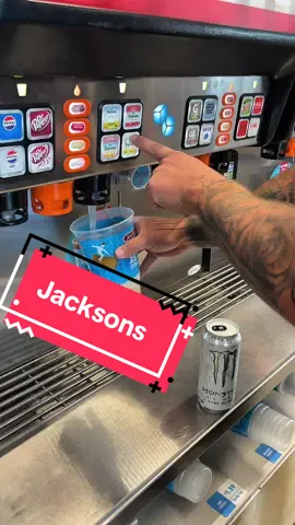 A post by @datrashmaaan on TikTok caption: Dirty soda and a dirty energy drink at @jacksonsfoodstores #letsgo #bluecollar #sponsored 