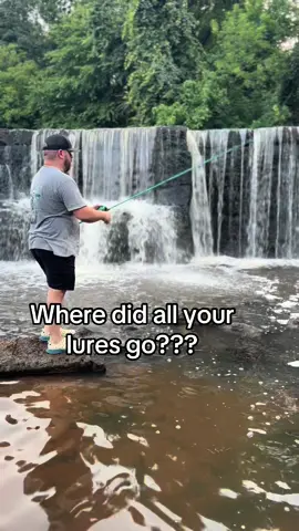 A post by @kody._kennedy on TikTok caption: Someone has to keep the tackle shops in business 😅 #fishing #fishinglife #fishingaddict #bassfishing #outdoors 