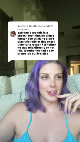 A post by @katnaps5 on TikTok caption: Replying to @Onethruten.codm  you think Trump told Bernie Sanders about Iran but not GOP officials? #tulsa #oklahoma 