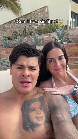 A post by @carlosferiag on TikTok caption: Somos solo filtros 😱😭@adrilatinatv🐾💞 