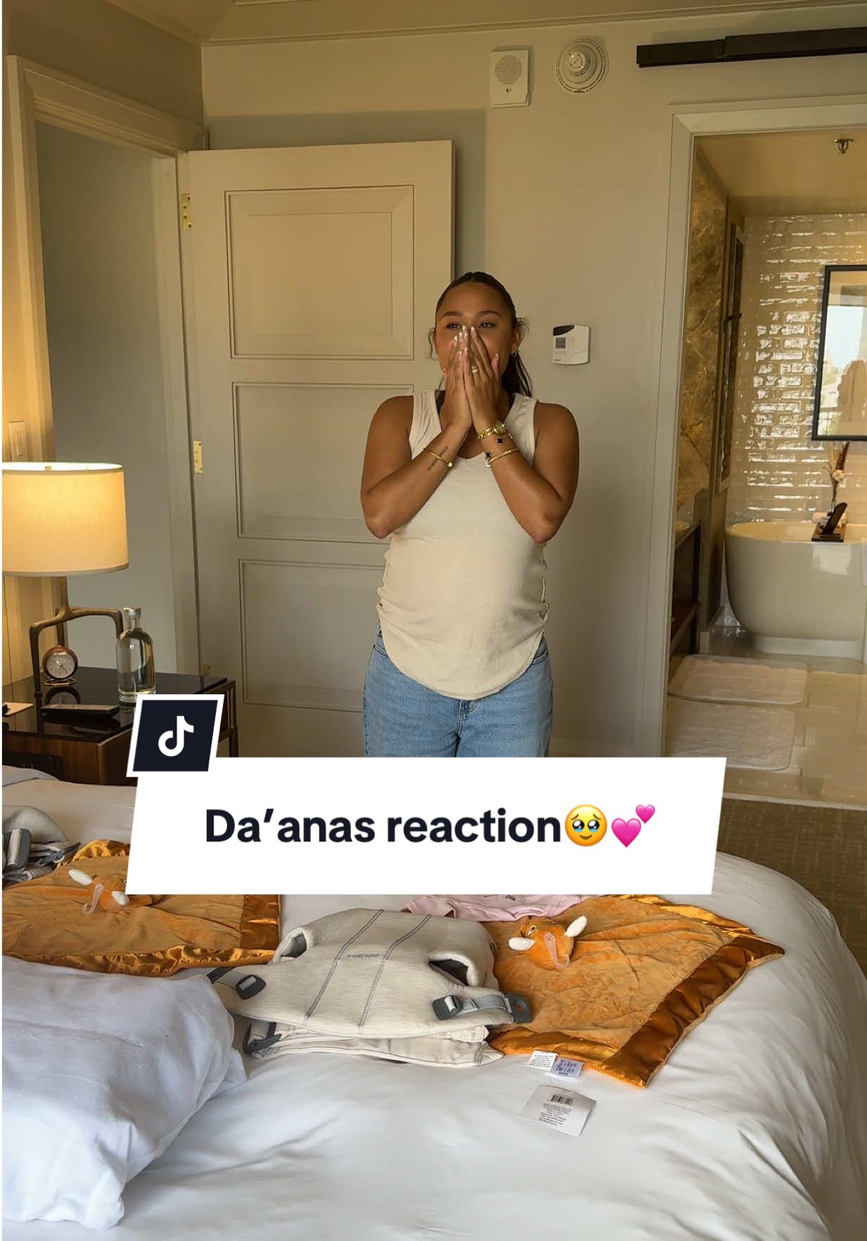 A post by @jaylabrenae5 on TikTok caption: Replying to @natashafigura she kept saying how she doesn’t deserve it but to know Da’ana is to know she deserves this and more. I know God intentionally blessed me with her and I’m so thankful. Watching her step into a new season of blessings knowing God has so much more in store for her and her family. I’m glad I could give her a small glimpse of the goodness she’s truly worthy of and just a fraction of the joy and love she pours into others and me!! 💕🥹 I love you bestie!! @Da’ana Williamson 