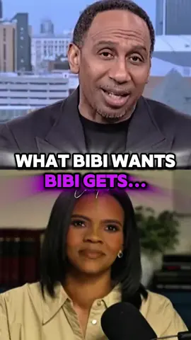 A post by @candaceoshow on TikTok caption: What Bibi Netanyahu wants, Bibi Netanyahu gets... #Candace 