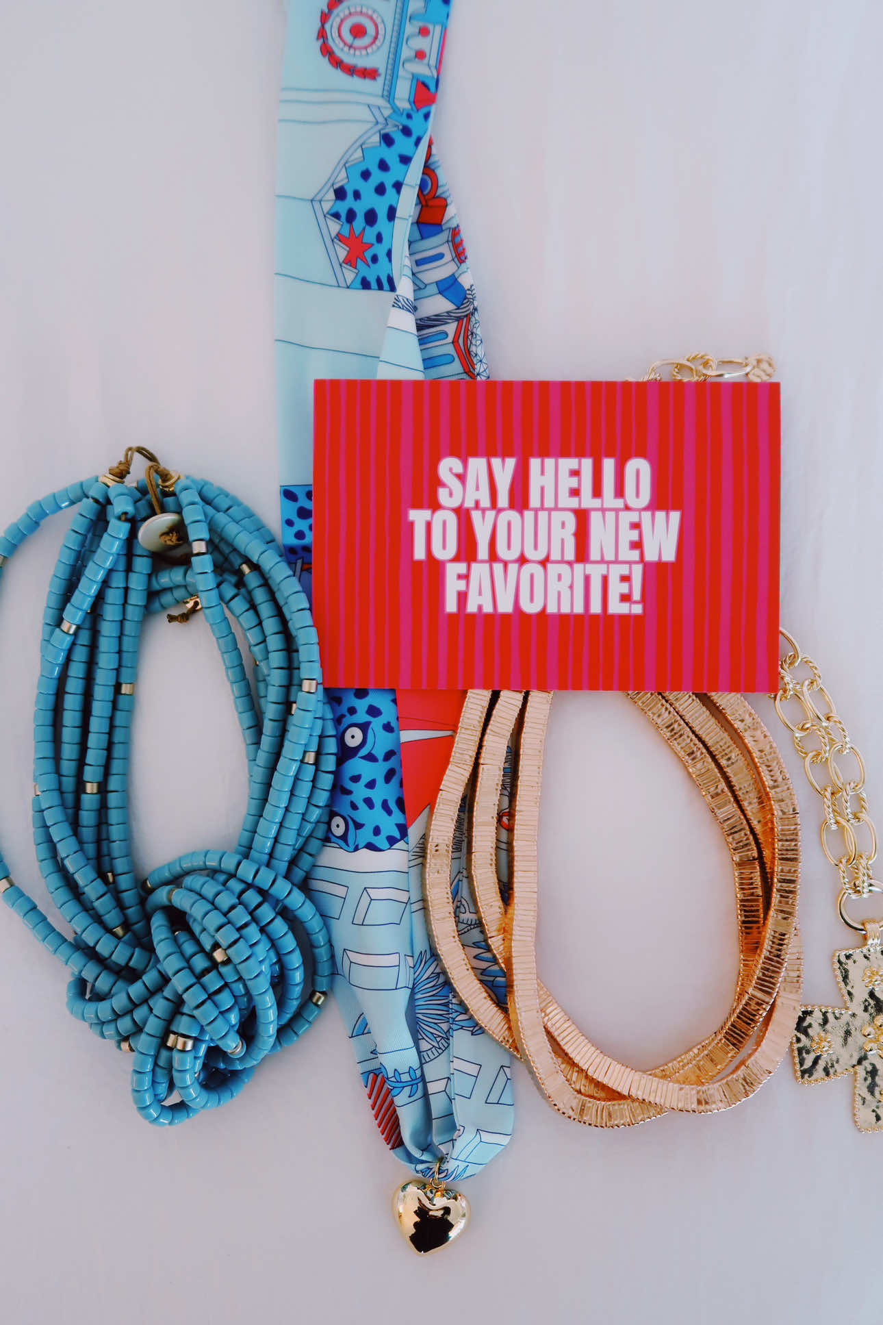A post by @feltsmallie on TikTok caption: these pieces are too good incase you couldn’t tell by my face 😜 @FashionablyFitted thank you! #haul #shopping #shoppinghaul #jewlery 
