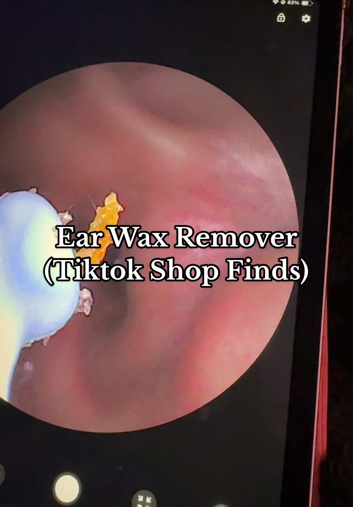 A post by @spotlightshanell on TikTok caption: I just be home buying stuff off Tiktok for no reason lol. I like this lil ear cleaner though. 