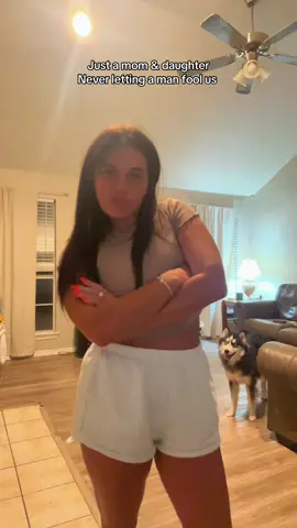 A post by @ash_lay on TikTok caption: 💀 #momanddaughter   @Olivia_olivarez_ 