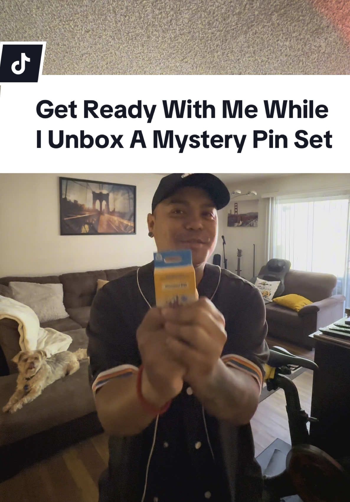 A post by @hegoesbygian on TikTok caption: So happy to pick up these 70th Anniversary Mystery Pin Set again, so come and get ready with me as I unbox these pin boxes. Did you these? Which ones are your favorite?  #disneyland #disneyland70thanniversary #disneyland70thanniversarymysterypinset #mysterypinset #pincollection #disneypins #getreadywithme #disneypincollection #unboxingpins #unboxing #unboxingvideo #unboxinghaul 