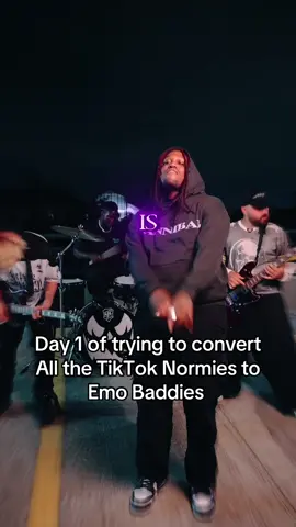 A post by @magnoliapark on TikTok caption: Replying to @Unrelating_Darkness Are you a Normie or an EMO? #emo #RockMusic #foryoupage #foryourpage #emomusic #NewMusic 