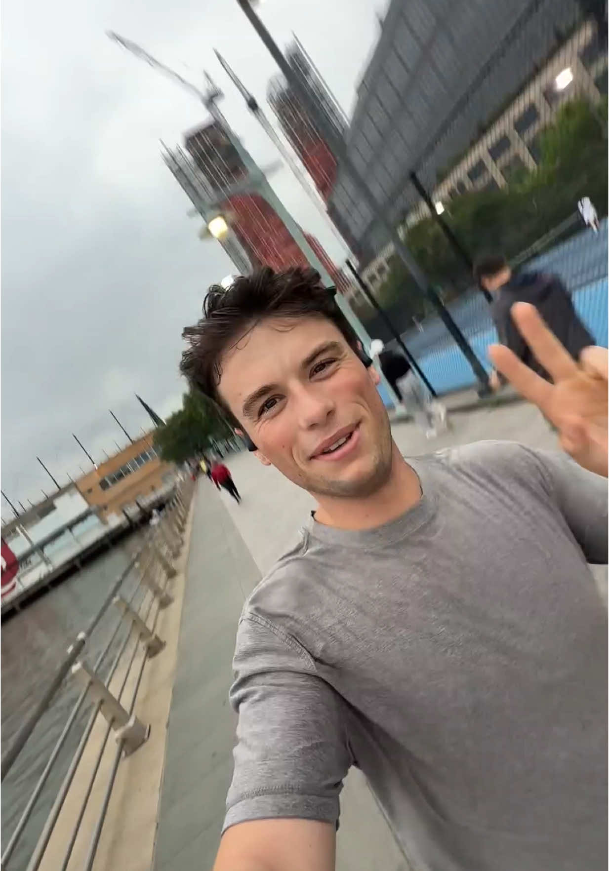 A post by @jacob___v on TikTok caption: The best cure for any jet lag 😴