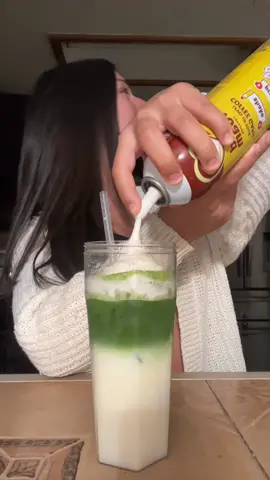 A post by @bbaleysha on TikTok caption: #matcha #athome #diy #lifestyle 