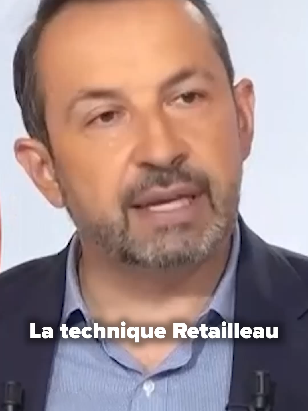 A post by @rnational_off on TikTok caption: Les coups de communication de Bruno Retailleau s’enchaînent, et les échecs aussi !