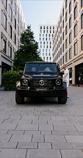 A post by @black_fox_motors on TikTok caption: THE MOST ICONIC G-WAGON☝🏽 #blackfoxmotors #carlexdesign #gclass #vintage #oldmoney #vintagestyle #g500 #gwagon #g63 #gclassamg #vintagecar  #stmoritz #oldmoneystyle #oldmoneyaesthetic #luxury #luxurycarlifestyle #luxurycardealer #caroftheday #vintageinspired #carswithoutlimits #mercedesbenz #cargram #luxurycarlife #theicestmoritz #vintagecarsdaily #munich #germany #mercedesclassic #morning #cartok #carsoftiktok 