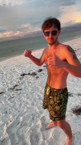 A post by @conder_holt on TikTok caption: Someone teach me to dance #fyp #sunset #beach #florida #foryoupage #rockthatbody #Tatcha @Onna-Elise 