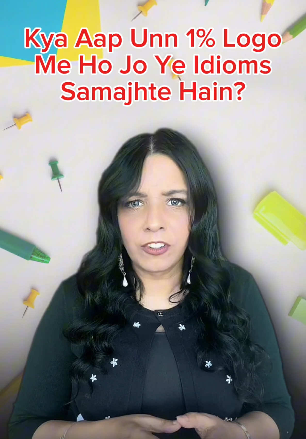 A post by @englishwithgeet on TikTok caption: Free English Speaking Course Lesson 31 📚 Uplevel Your English in 60 Days 🔥 #englishwithgeet #learnenglish 