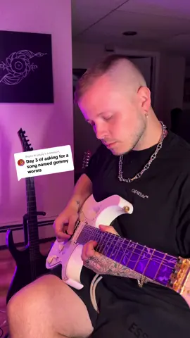 A post by @rjpasin on TikTok caption: Replying to @javay song name : gummy worms #metalcore #posthardcore #rjpasin 
