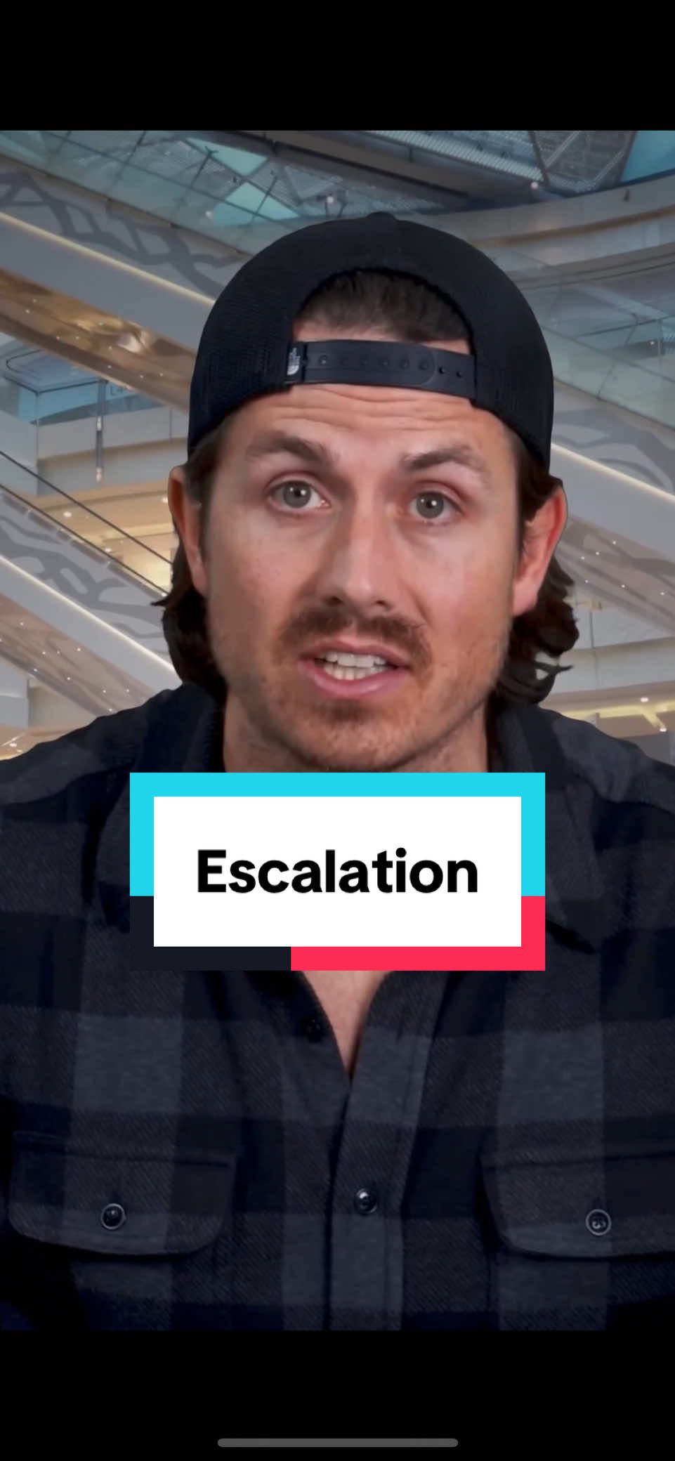 A post by @mrballen on TikTok caption: Escalation