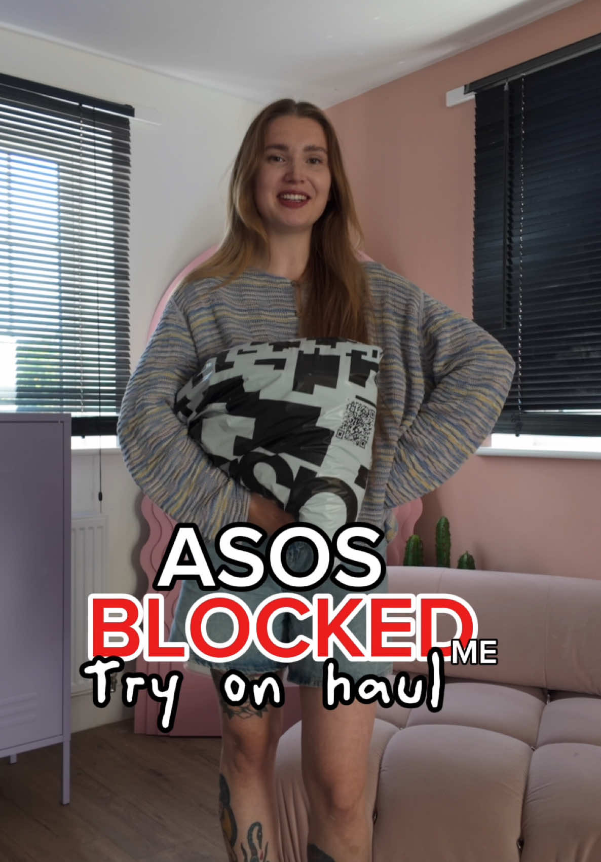 A post by @meggsfordays on TikTok caption: Asos has banned me forever, but not before I got my final order! Let’s try on my last ever asos order and see why I might have ended up on the no entry list. I don’t shop online for the lols, I always hope the items fit and make me feel good. But sadly more times than most I’m left with a bag of returns. We are not the problem🤞 hope that helps #asos #asosfashion #asosstyle #tryonhaul #haul #fashionhaul #tryon #asoshaul #asosblockedmyaccount 