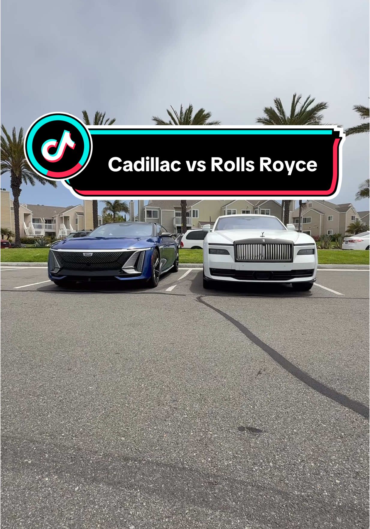 A post by @forrestsautoreviews on TikTok caption: Which would you take?? 🤔🤷🏽‍♂️ • • • • • • #cadillac #rollsroyce #luxurycars #cars #carsoftiktok #cartok #foryoupage #foryou 