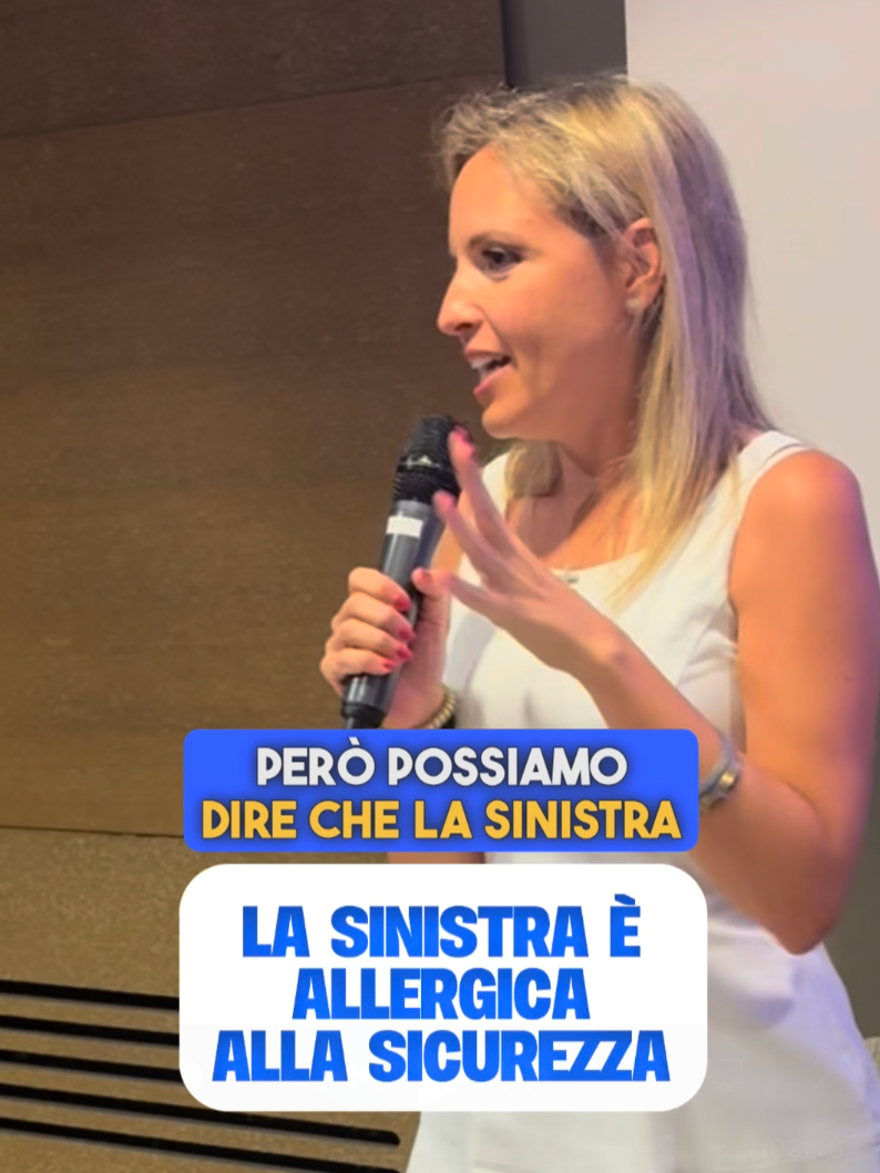 A post by @sardonesilvia on TikTok caption: Imbarazzante la sinistra che attacca ancora sul decreto sicurezza. Loro sono sempre dalla parte dei delinquenti, che vergogna! #sicurezza #sinistra #decretosicurezza #occupazioni #sardone