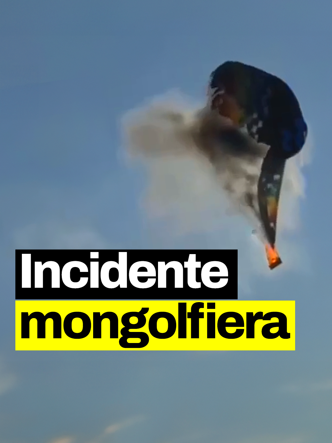 A post by @geopop on TikTok caption: Una mongolfiera è precipitata a Praia Grande, in Brasile dopo aver preso fuoco in volo. A bordo c’erano 21 persone: 8 di loro purtroppo hanno perso la vita. Come è potuto accadere? Proviamo a ricostruire insieme a Meribì i possibili errori tecnici e le eventuali mancanze nelle procedure di sicurezza. #geopop #scienze #brasile #imparacongeopop
