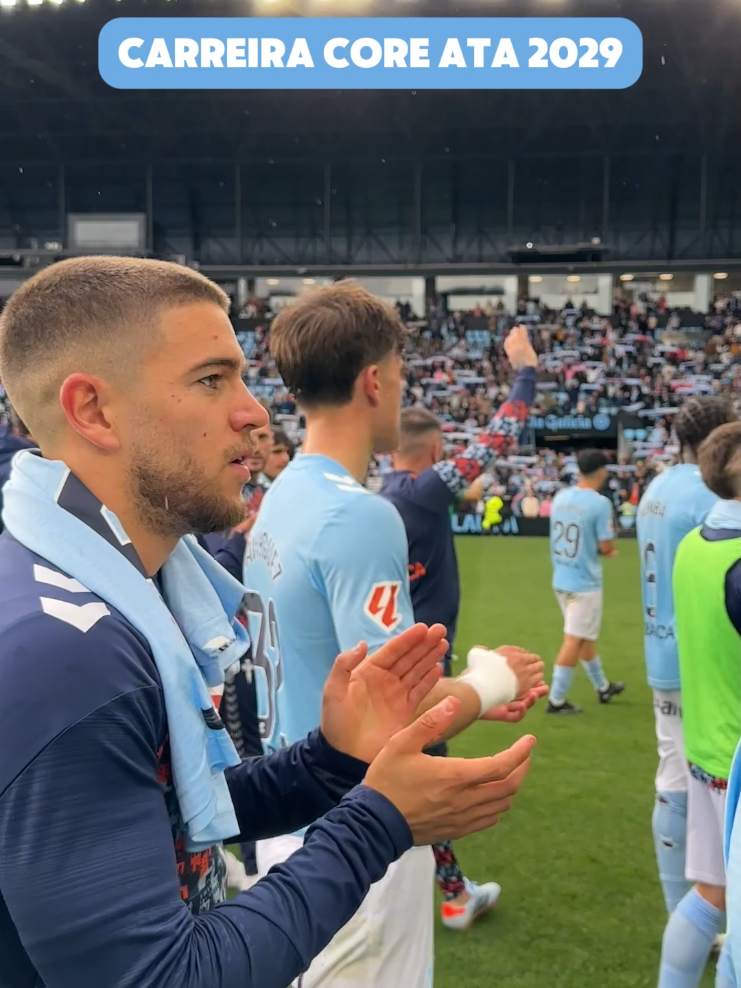 A post by @rccelta on TikTok caption: 𝟐 𝟎 𝟐 𝟗 🤪 @sercarreira7  ¡Sergio Carreira renueva con el club de su vida! #RCCelta #DeportesEnTikTok #TikTokFootballAcademy #Carreira #Core #SergioCarreira #SempreCelta