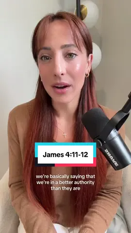 A post by @madelinegrace__ on TikTok caption: VOTD! James 4:11-12 💛 #thejesuschallenge #holyspirit #jesusisking #christiantiktok #trustgod #biblestudy #prayer 
