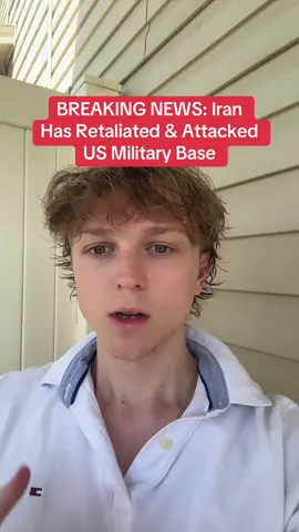 A post by @itsdeaann on TikTok caption: Iran has officially retaliated and attacked the US.