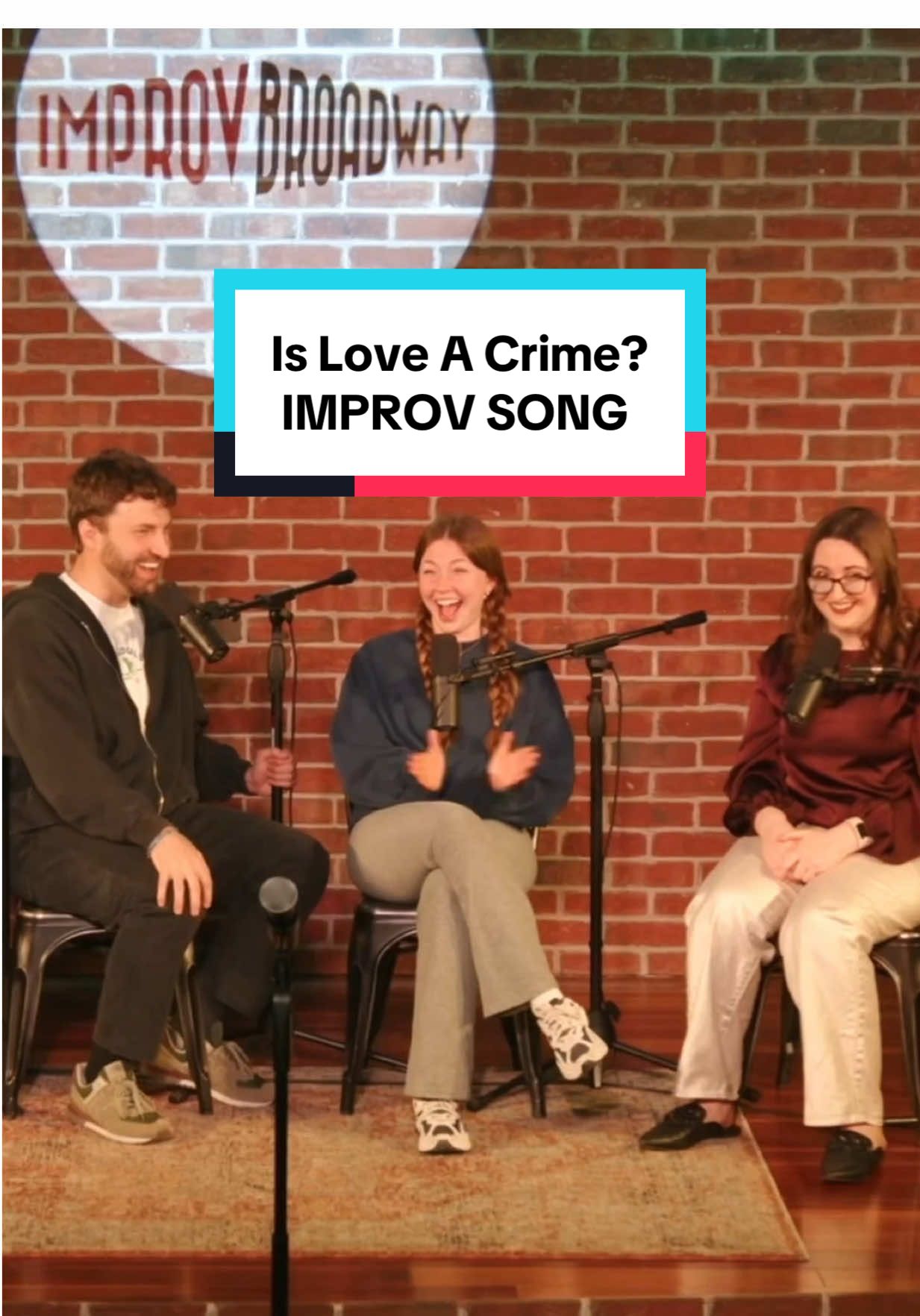 A post by @theimprovguy on TikTok caption: Provo Utah People! Did you know you can see us LIVE on Mondays and Weekends at ImprovBroadway? Get tix at ImprovBroadway.com #improv #musical #comedy #provo #utah #musicalmonday #improvbroadway 