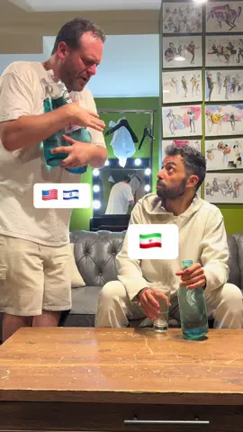 A post by @jacobbergeractor on TikTok caption: Only 🇺🇸 and 🇮🇱 can have a water program duh