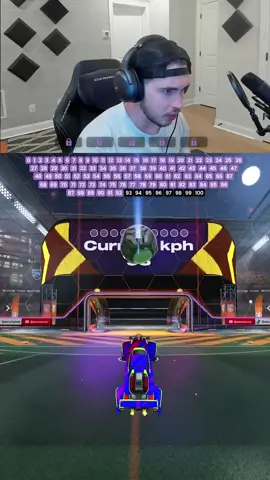 A post by @amustycow on TikTok caption: day 23 of racing @uuest  (west) to see who can hit every kph in a row #rocketleague 