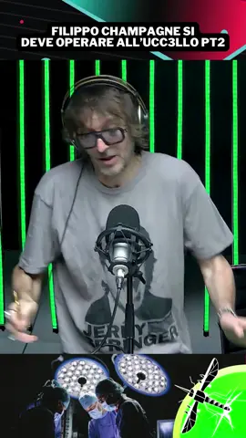 A post by @lazanzaraofficial on TikTok caption: A La Zanzara, Filippo Champagne e la paura della circoncisione PT2 #cruciani #radio24 #lazanzara